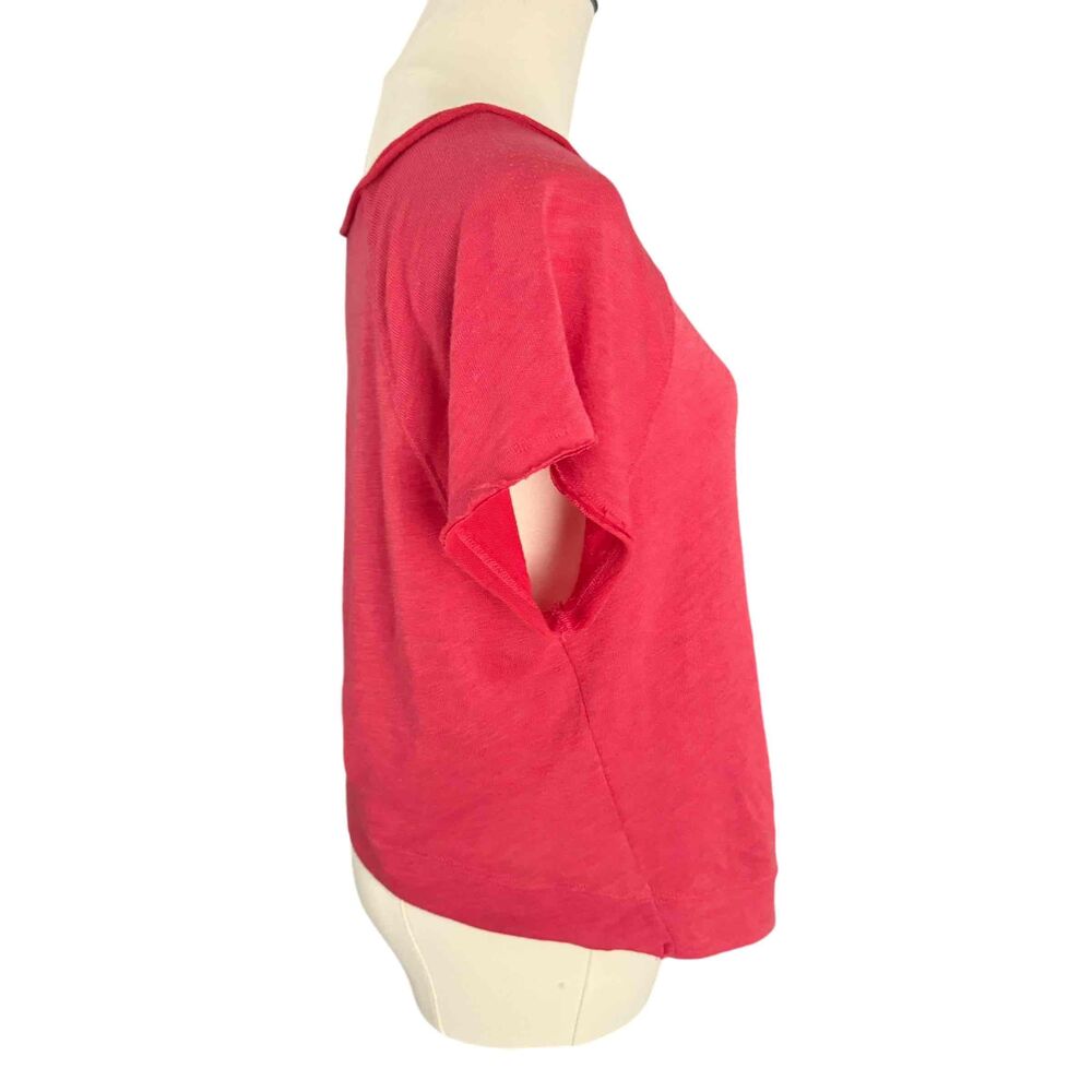 We The Free Top Boxy TShirt Versatile Lagenlook Boho Relaxed Artsy Lightweight - Picture 5 of 13